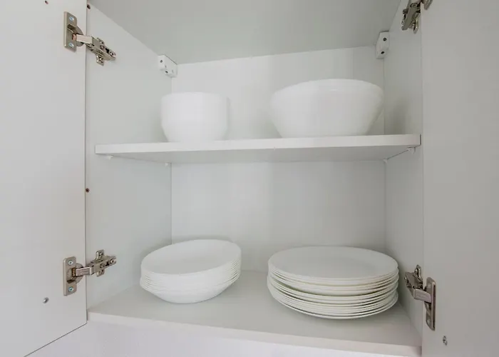 Tolstov - 3 - Kitchen - Dining Area - 25 Min Messe Dus Apartament Duisburg